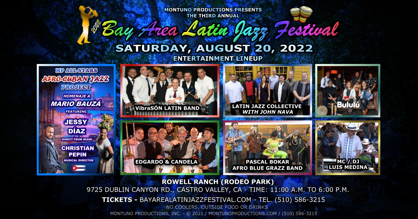 3rd Annual Bay Area Latin Jazz Festival